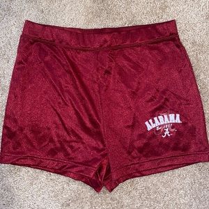 New Starter Shiny High Waist Alabama Shorts S